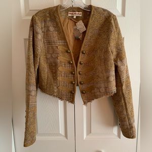 Free People Juliette cropped jacket